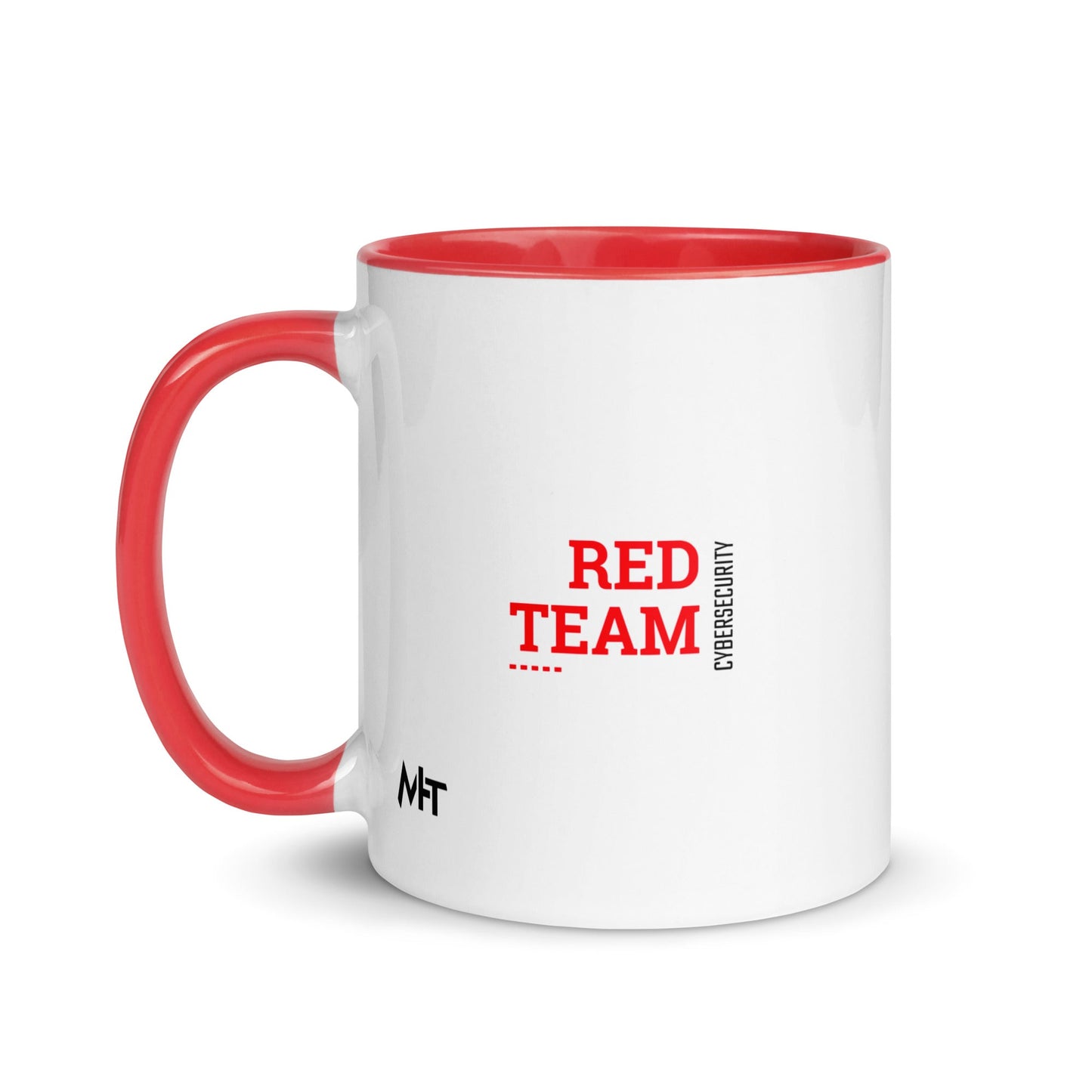 Cyber Security Red Team V12 - Mug with Color Inside by DarkByteGear