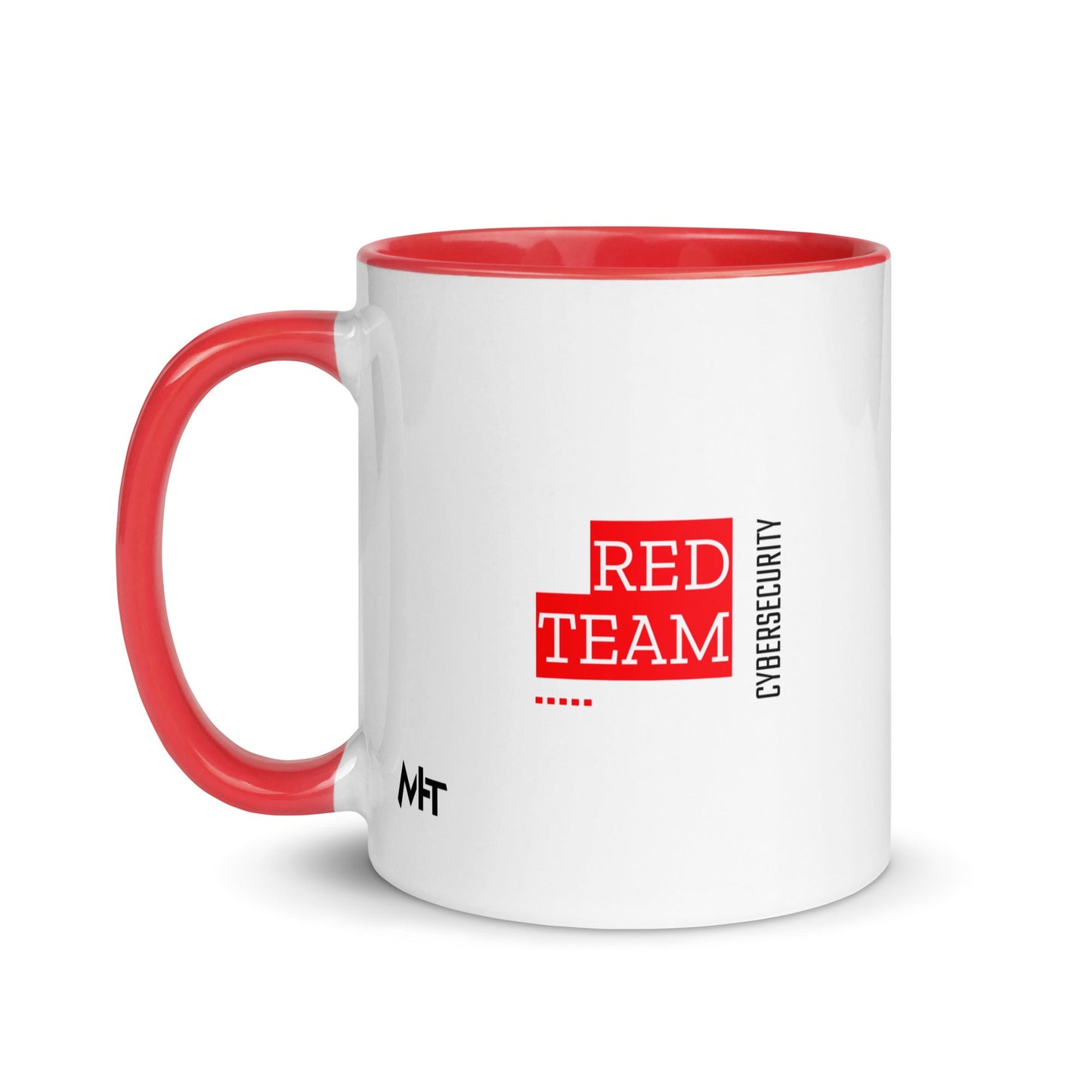Cyber Security Red Team V13 - Mug with Color Inside by DarkByteGear