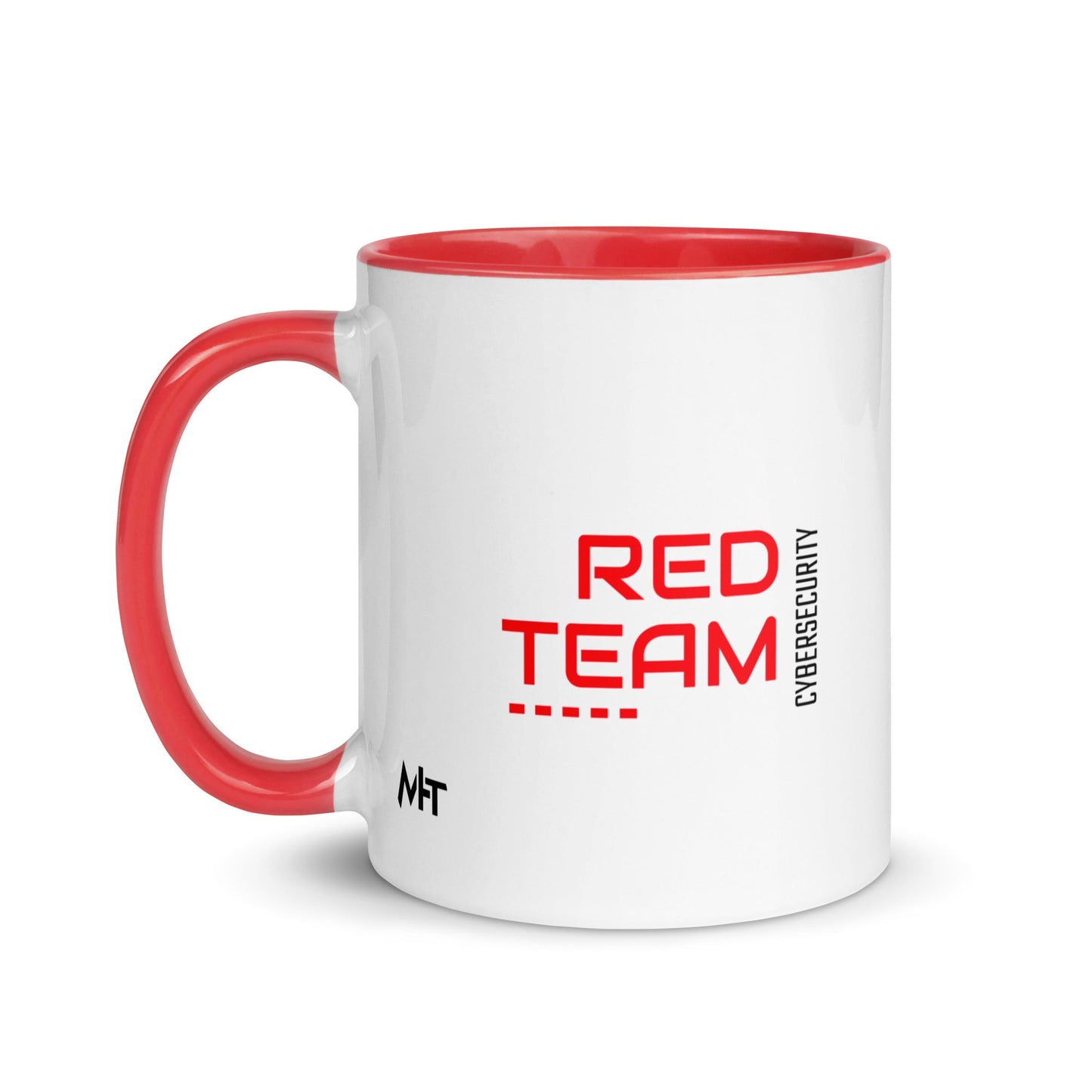 Cyber Security Red Team V14 - Mug with Color Inside by DarkByteGear