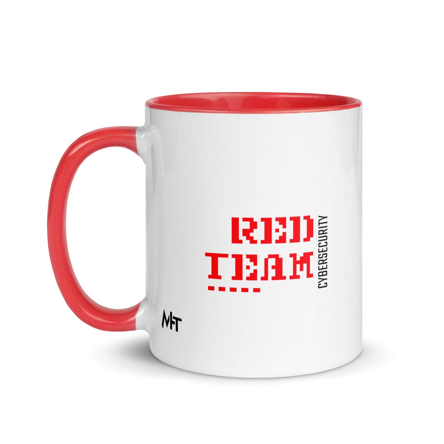 Cyber Security Red Team V15 - Mug with Color Inside by DarkByteGear