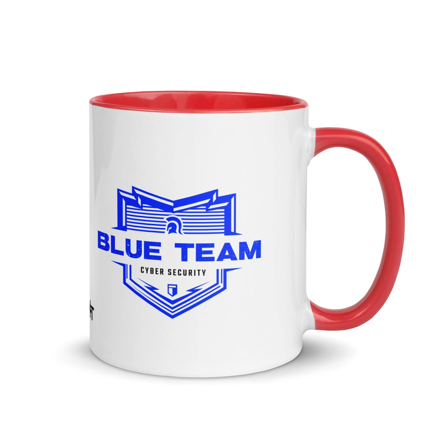 Cyber Security Blue Team V14 - Mug with Color Inside by DarkByteGear