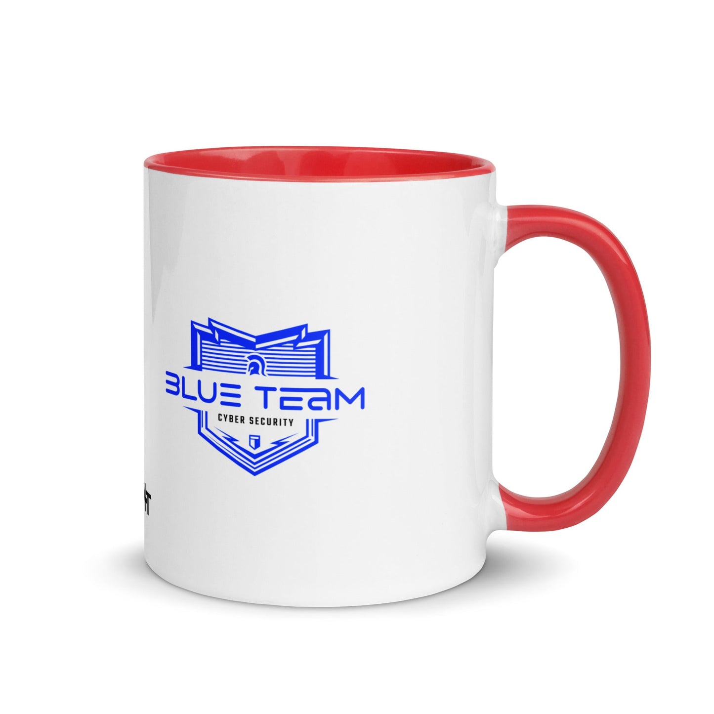 Cyber Security Blue Team V15 - Mug with Color Inside by DarkByteGear