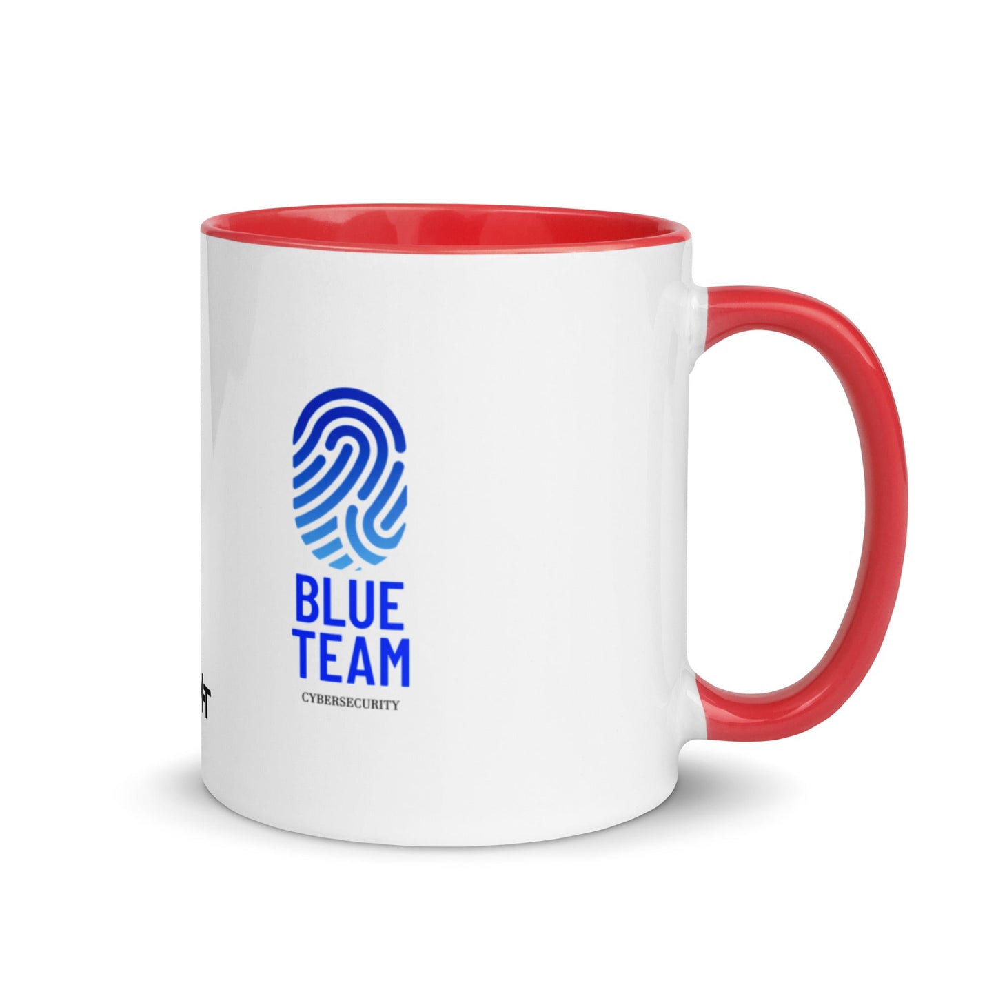 Cyber Security Blue Team V2 - Mug with Color Inside by DarkByteGear