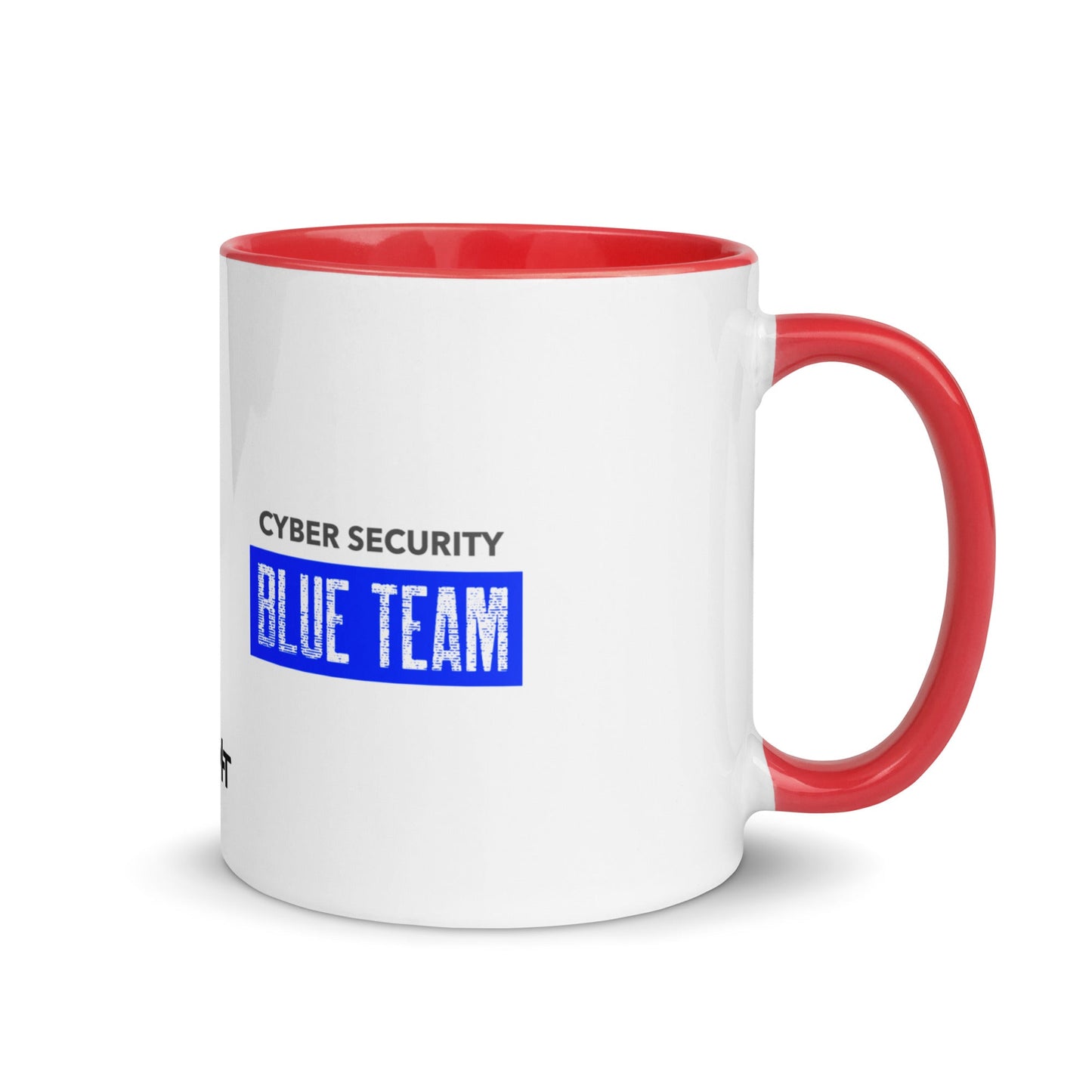 Cyber Security Blue Team V5 - Mug with Color Inside by DarkByteGear