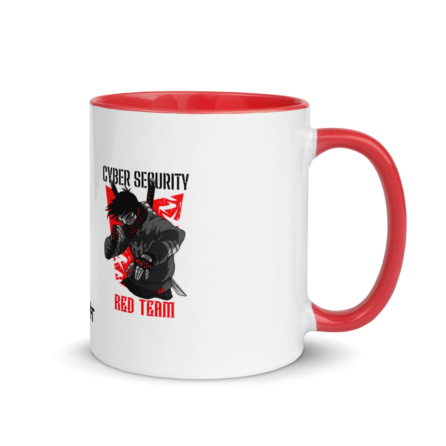 Cyber Security Red Team V3 - Mug with Color Inside by DarkByteGear