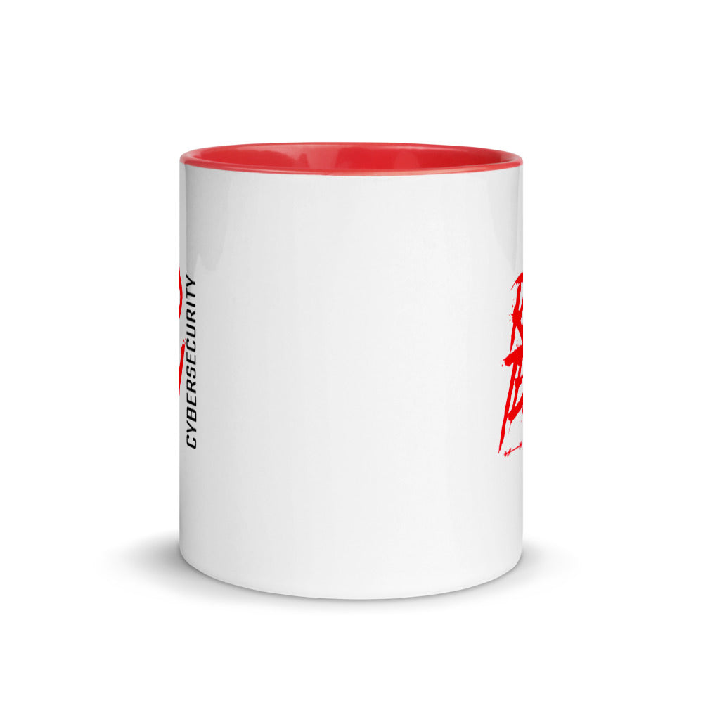 Cyber Security Red Team V10 - Mug with Color Inside by DarkByteGear