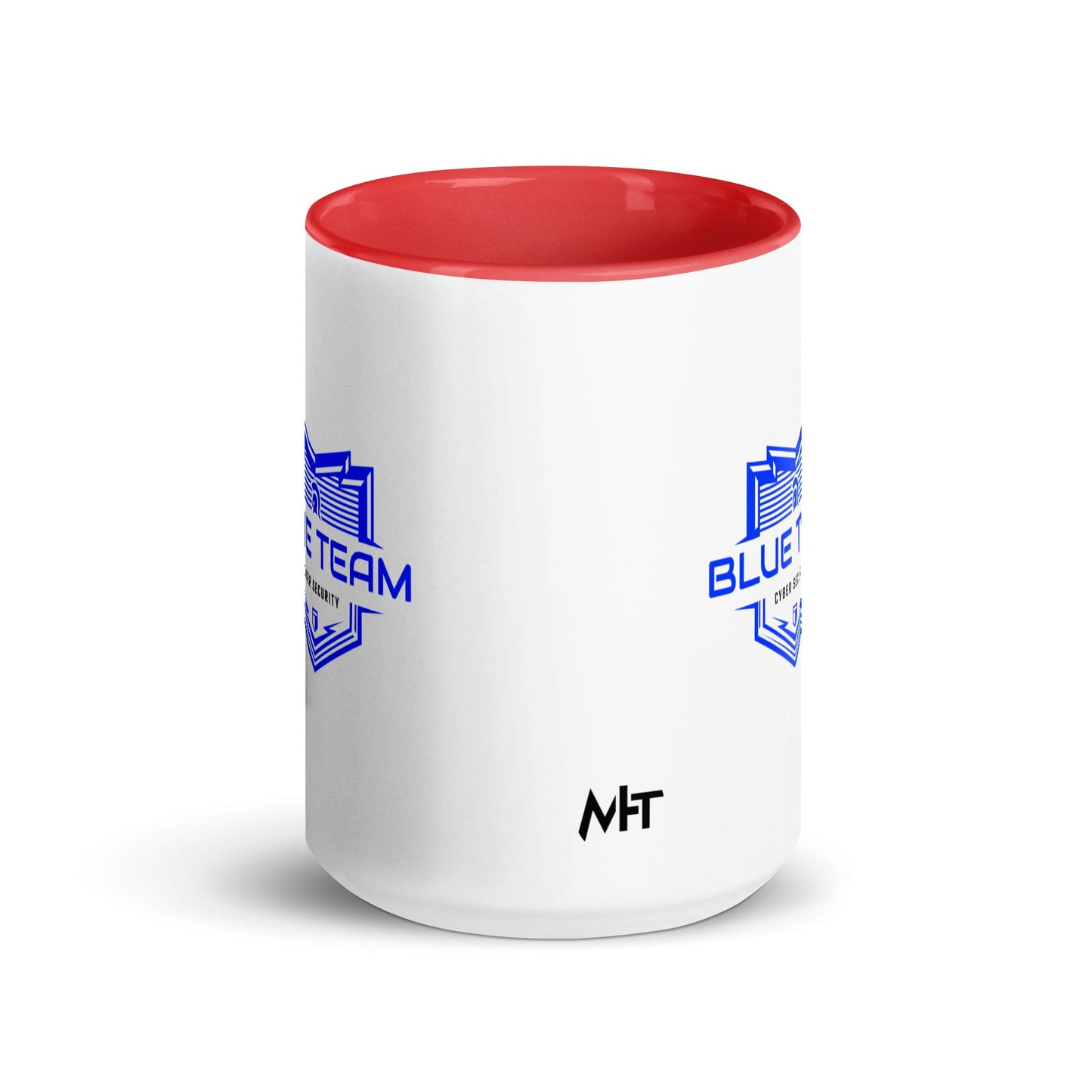 Cyber Security Blue Team V17 - Mug with Color Inside by DarkByteGear