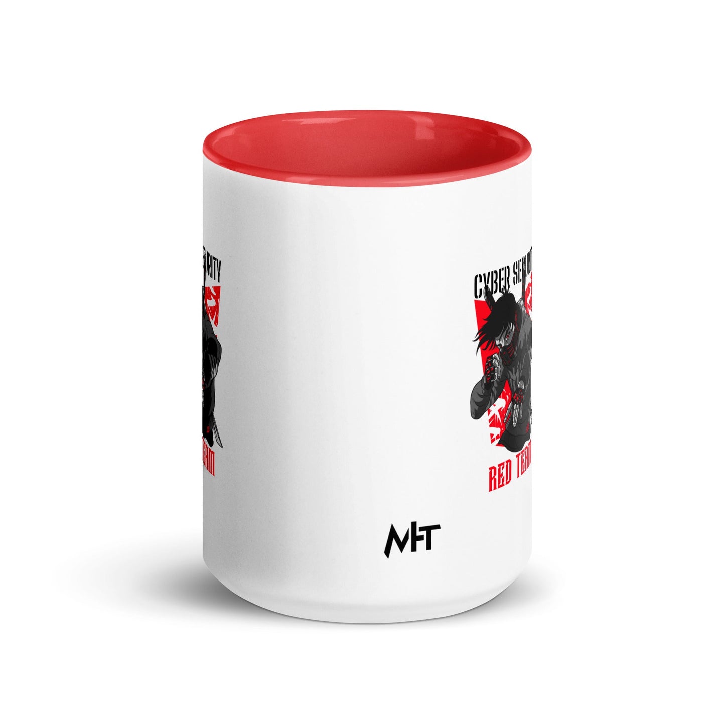 Cyber Security Red Team V3 - Mug with Color Inside by DarkByteGear