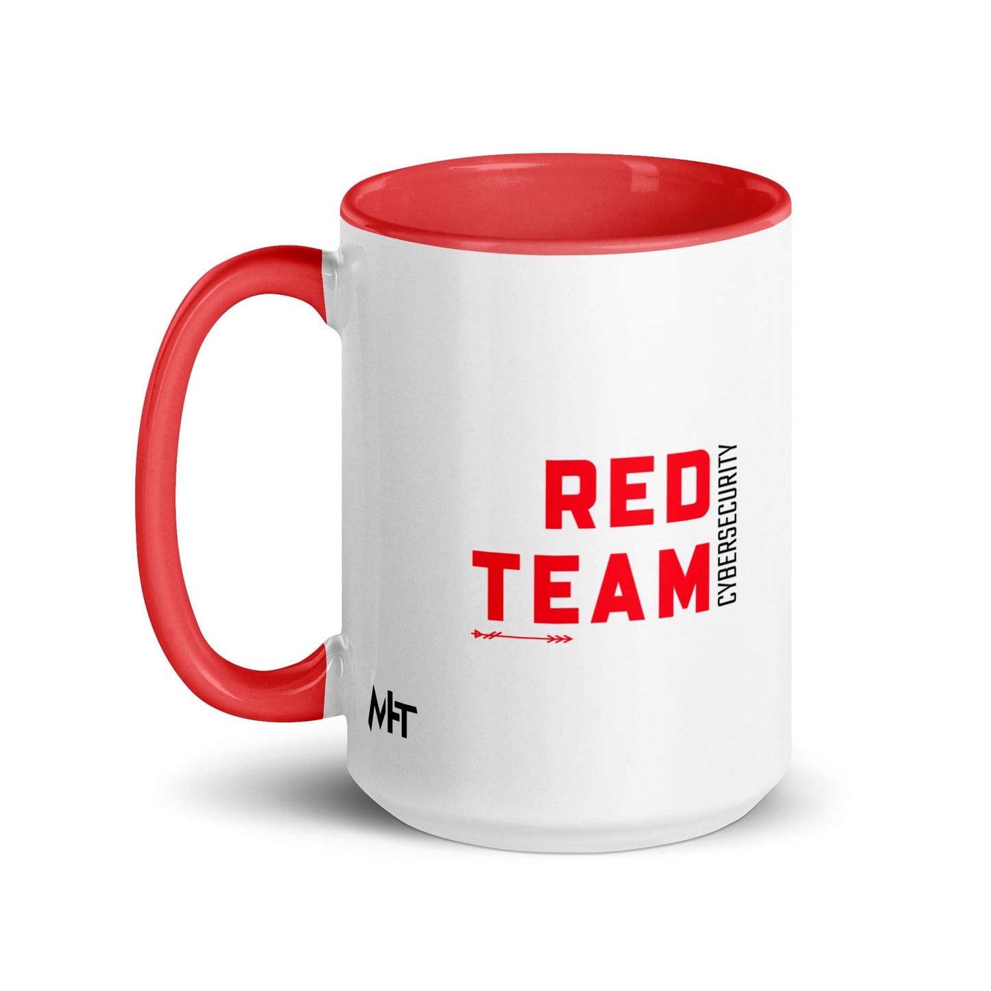 Cyber Security Red Team V8 - Mug with Color Inside by DarkByteGear