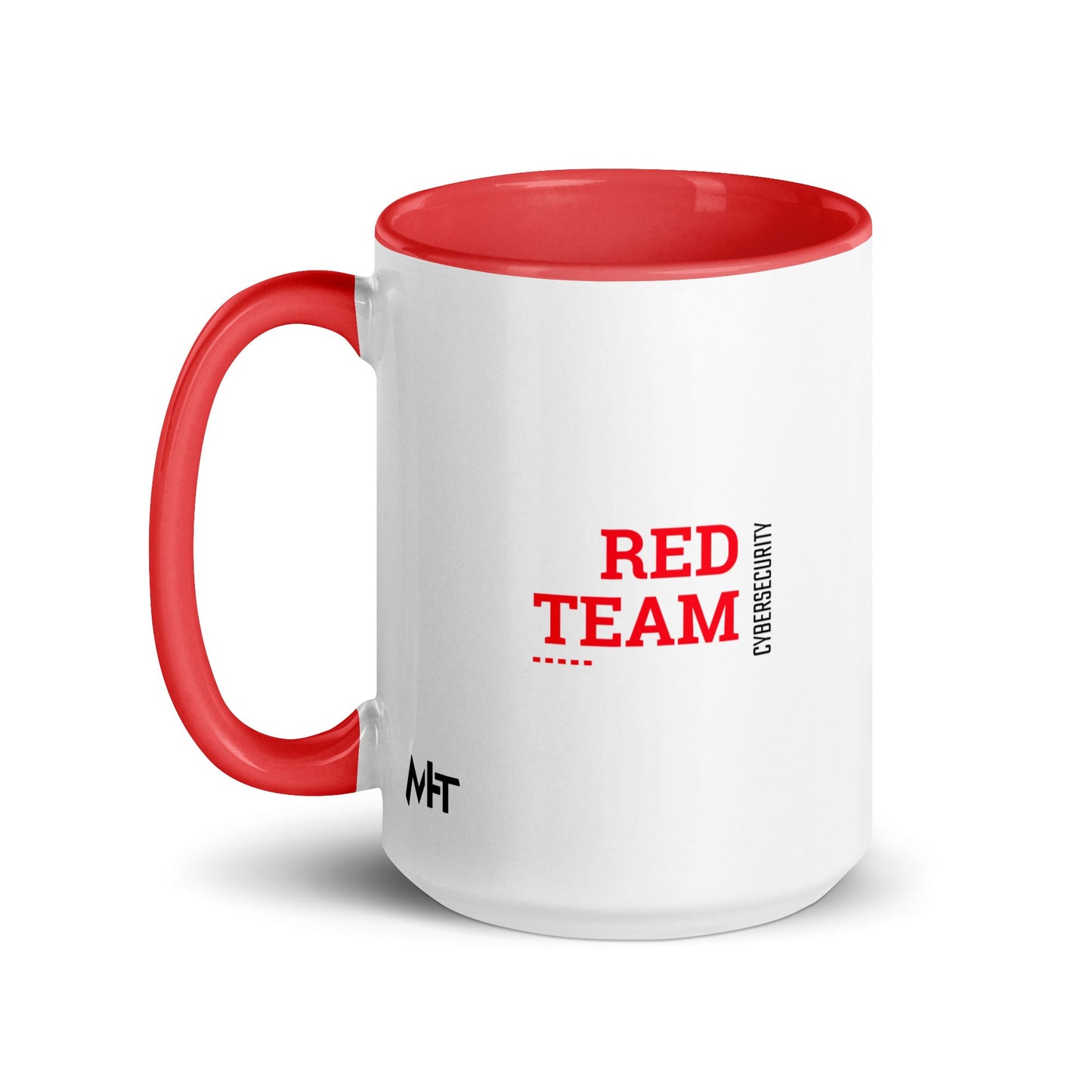 Cyber Security Red Team V12 - Mug with Color Inside by DarkByteGear