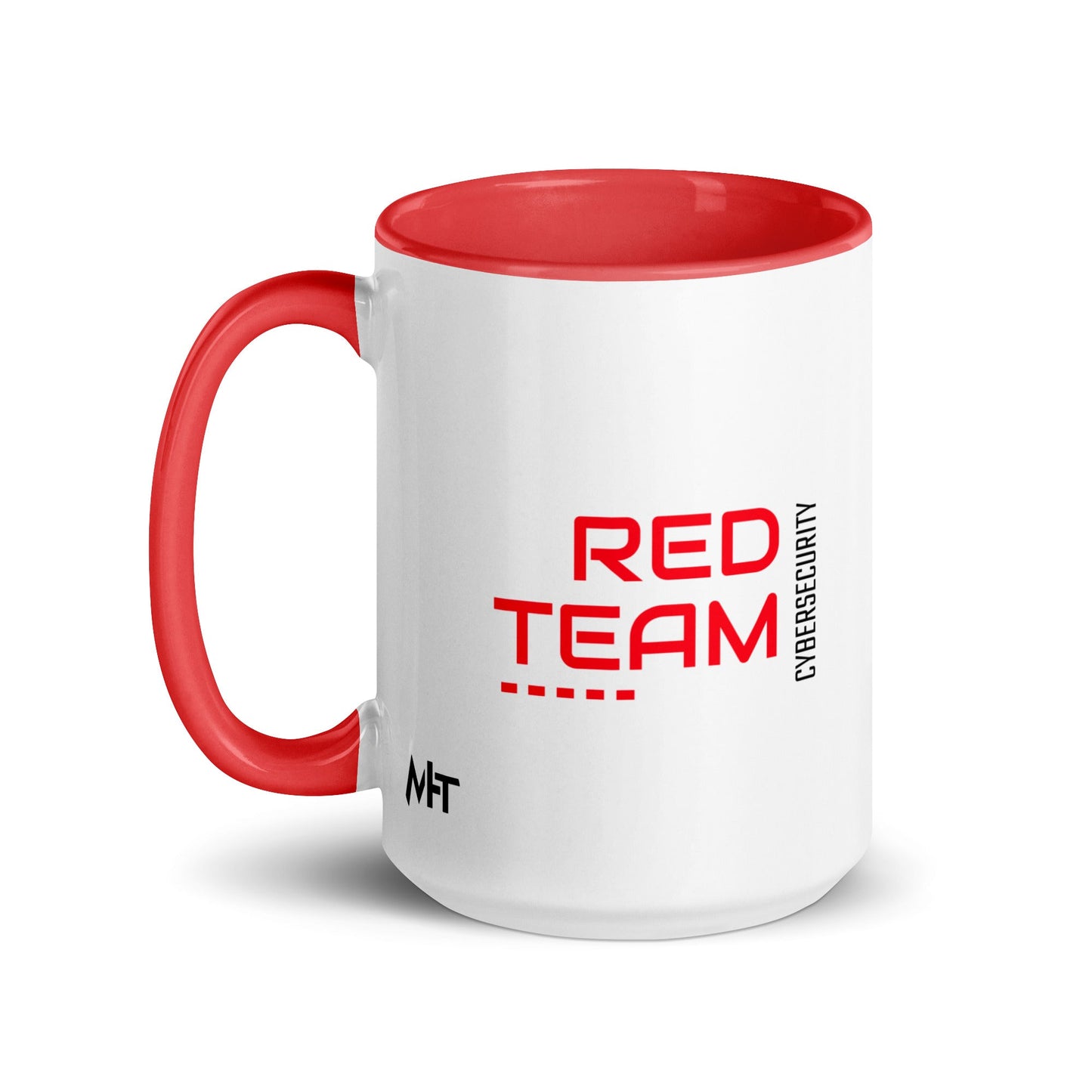 Cyber Security Red Team V14 - Mug with Color Inside by DarkByteGear