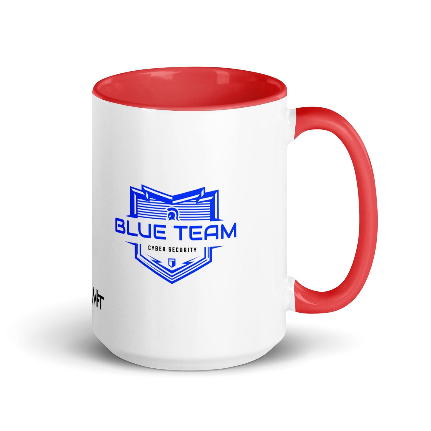 Cyber Security Blue Team V17 - Mug with Color Inside by DarkByteGear