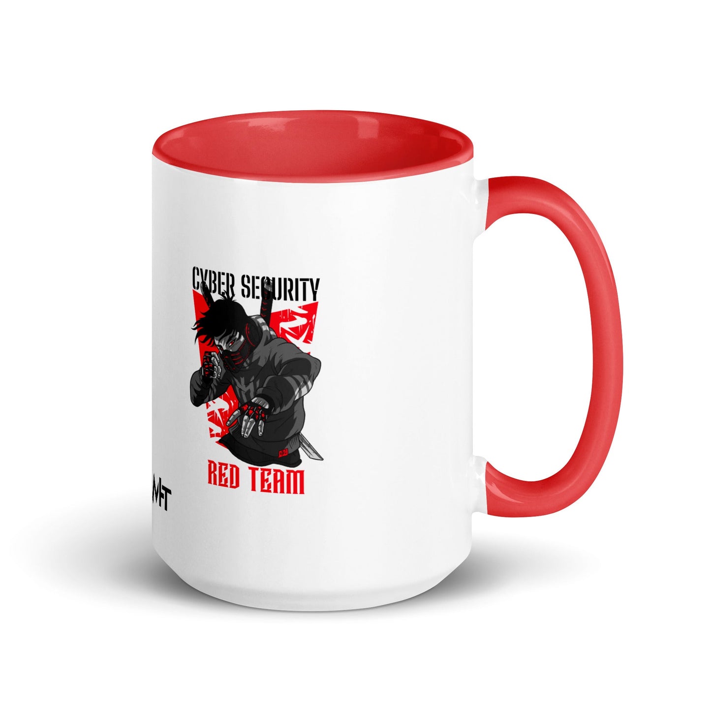 Cyber Security Red Team V3 - Mug with Color Inside by DarkByteGear