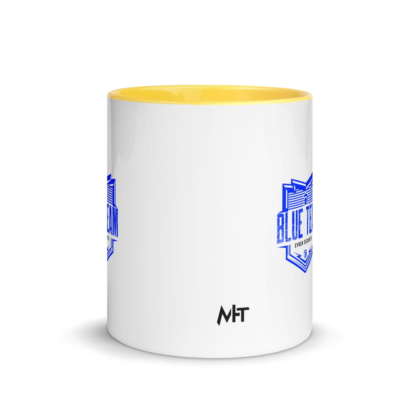 Cyber Security Blue Team V13 - Mug with Color Inside by DarkByteGear