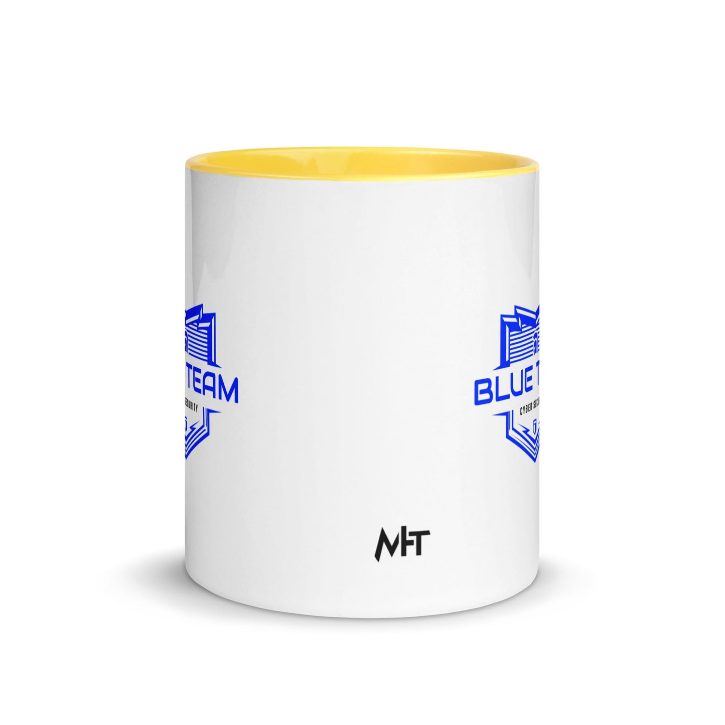 Cyber Security Blue Team V17 - Mug with Color Inside by DarkByteGear