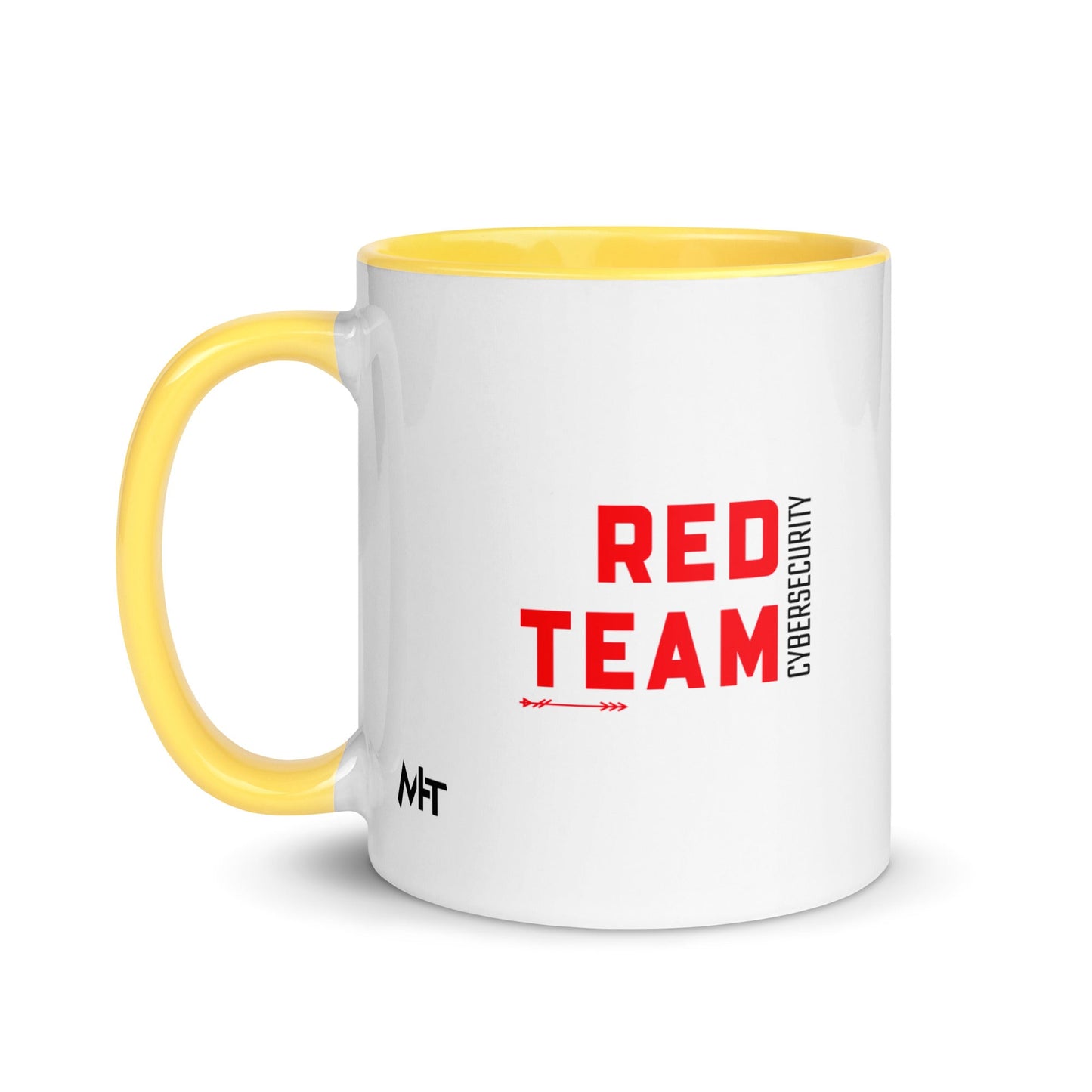 Cyber Security Red Team V8 - Mug with Color Inside by DarkByteGear