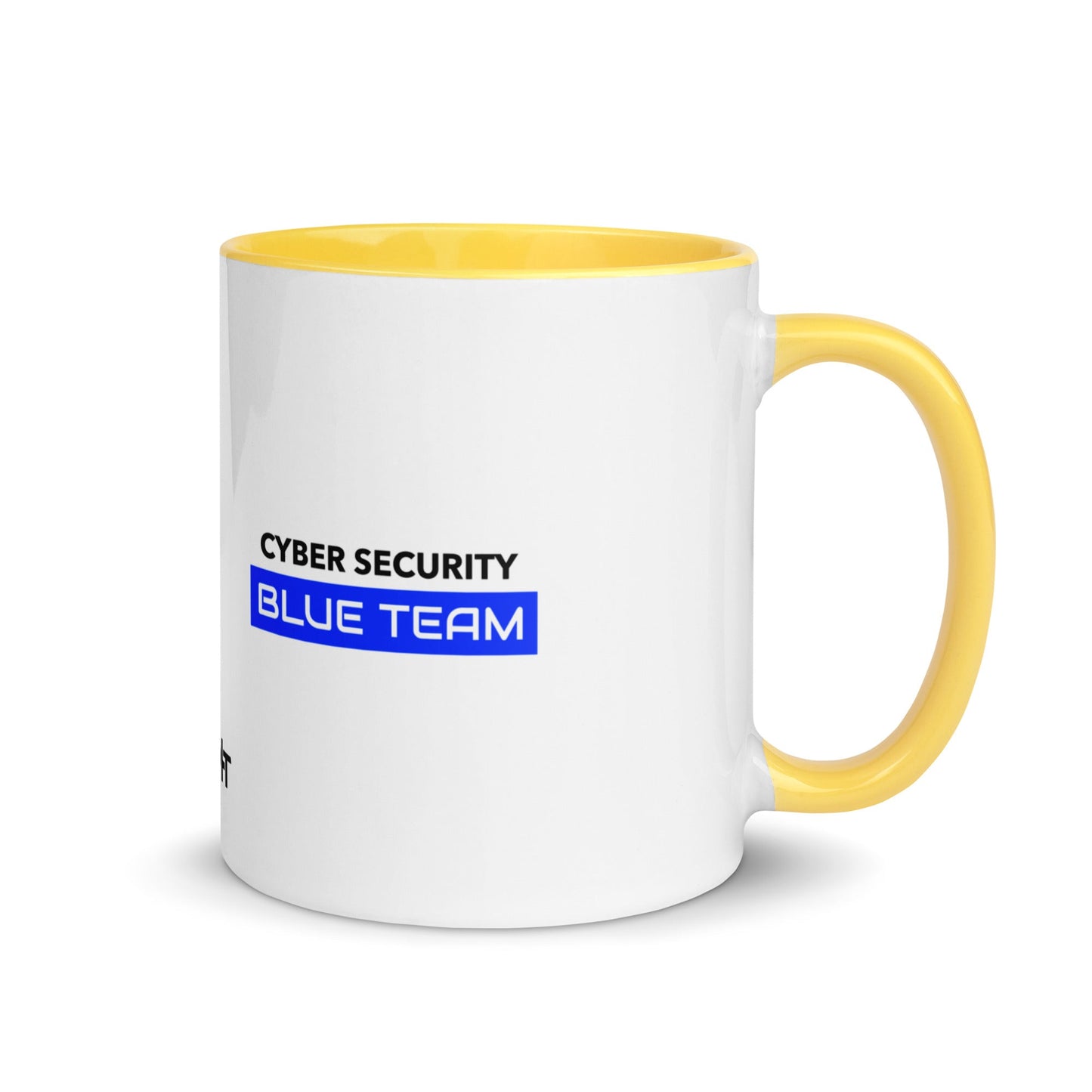 Cyber Security Blue Team V12 - Mug with Color Inside by DarkByteGear