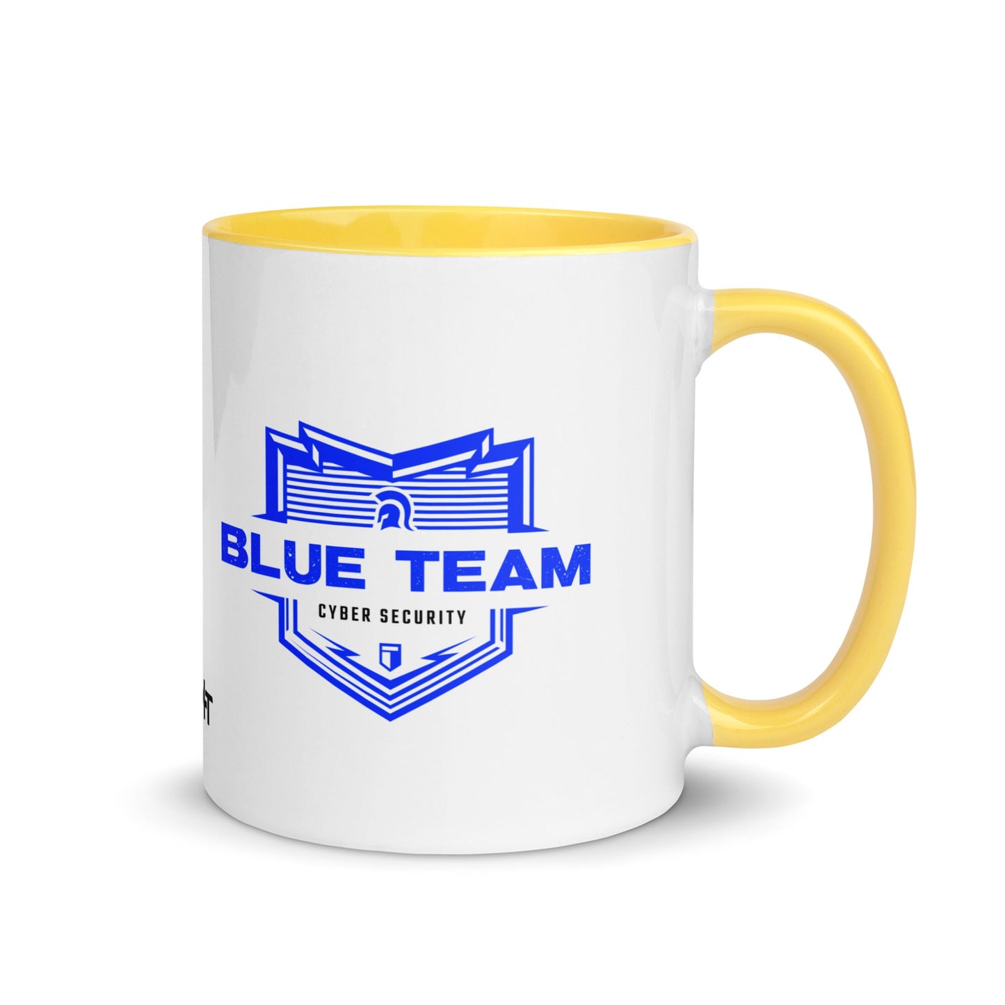 Cyber Security Blue Team V14 - Mug with Color Inside by DarkByteGear
