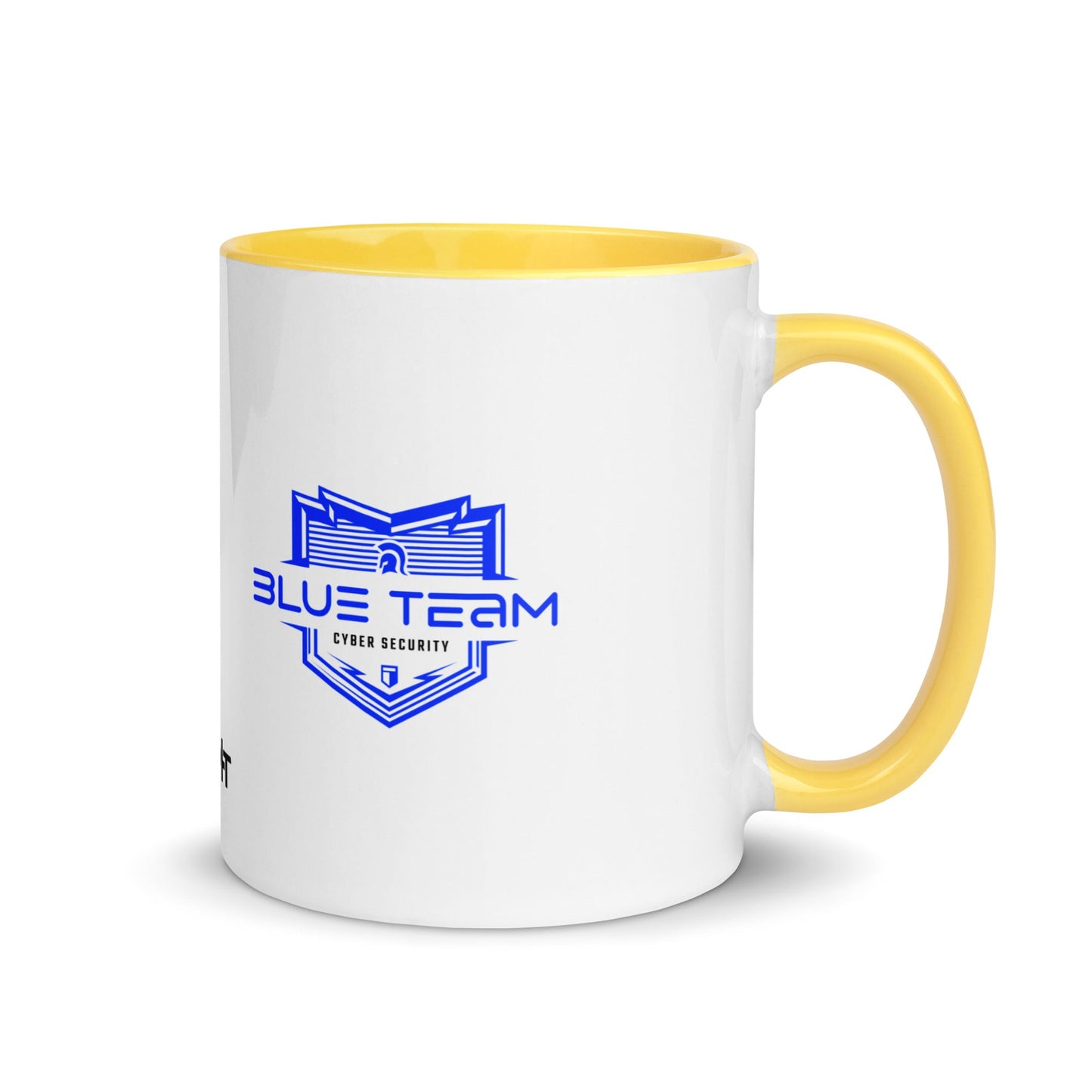 Cyber Security Blue Team V15 - Mug with Color Inside by DarkByteGear