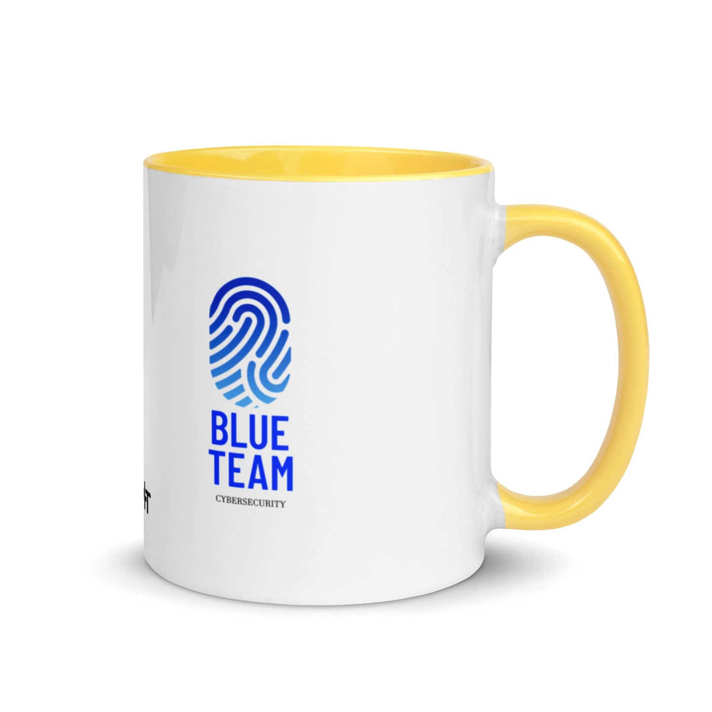Cyber Security Blue Team V2 - Mug with Color Inside by DarkByteGear