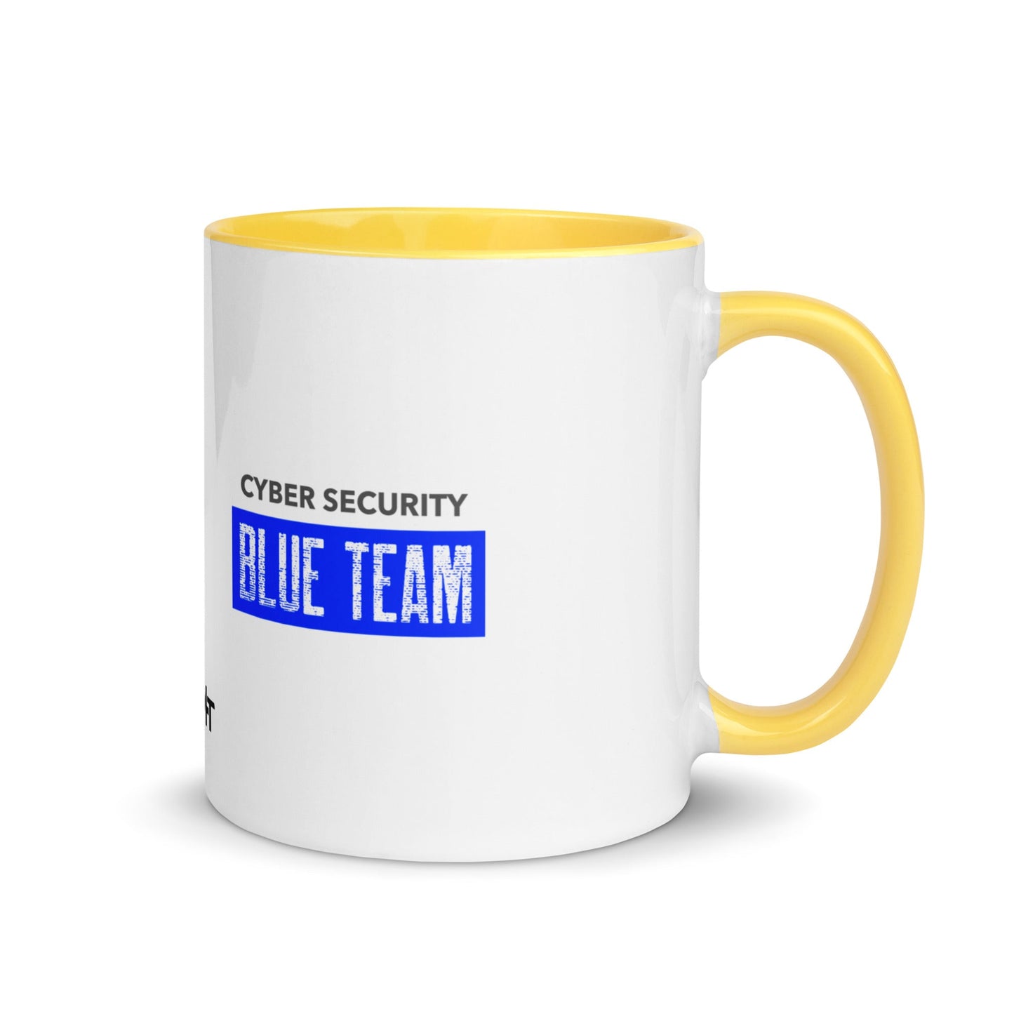 Cyber Security Blue Team V5 - Mug with Color Inside by DarkByteGear