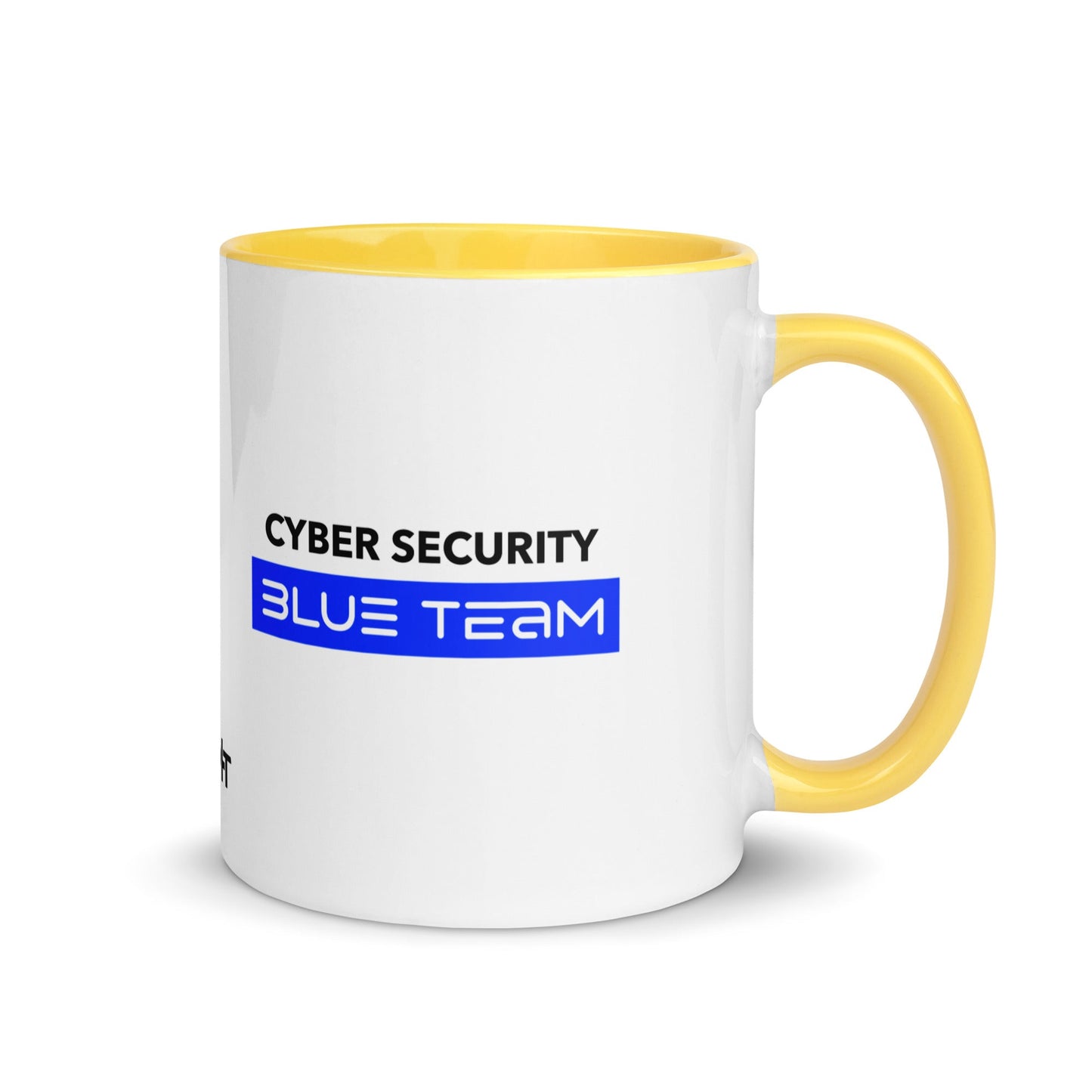 Cyber Security Blue Team V8 - Mug with Color Inside by DarkByteGear