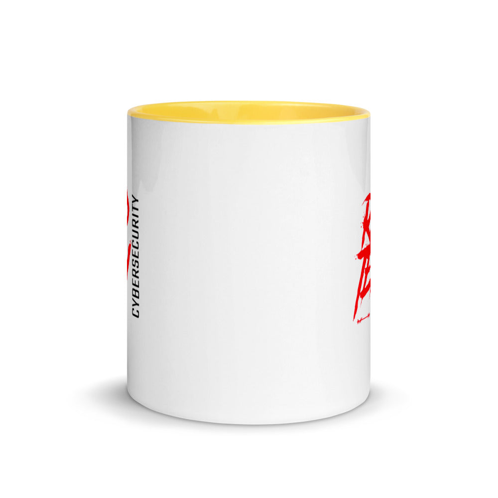 Cyber Security Red Team V10 - Mug with Color Inside by DarkByteGear