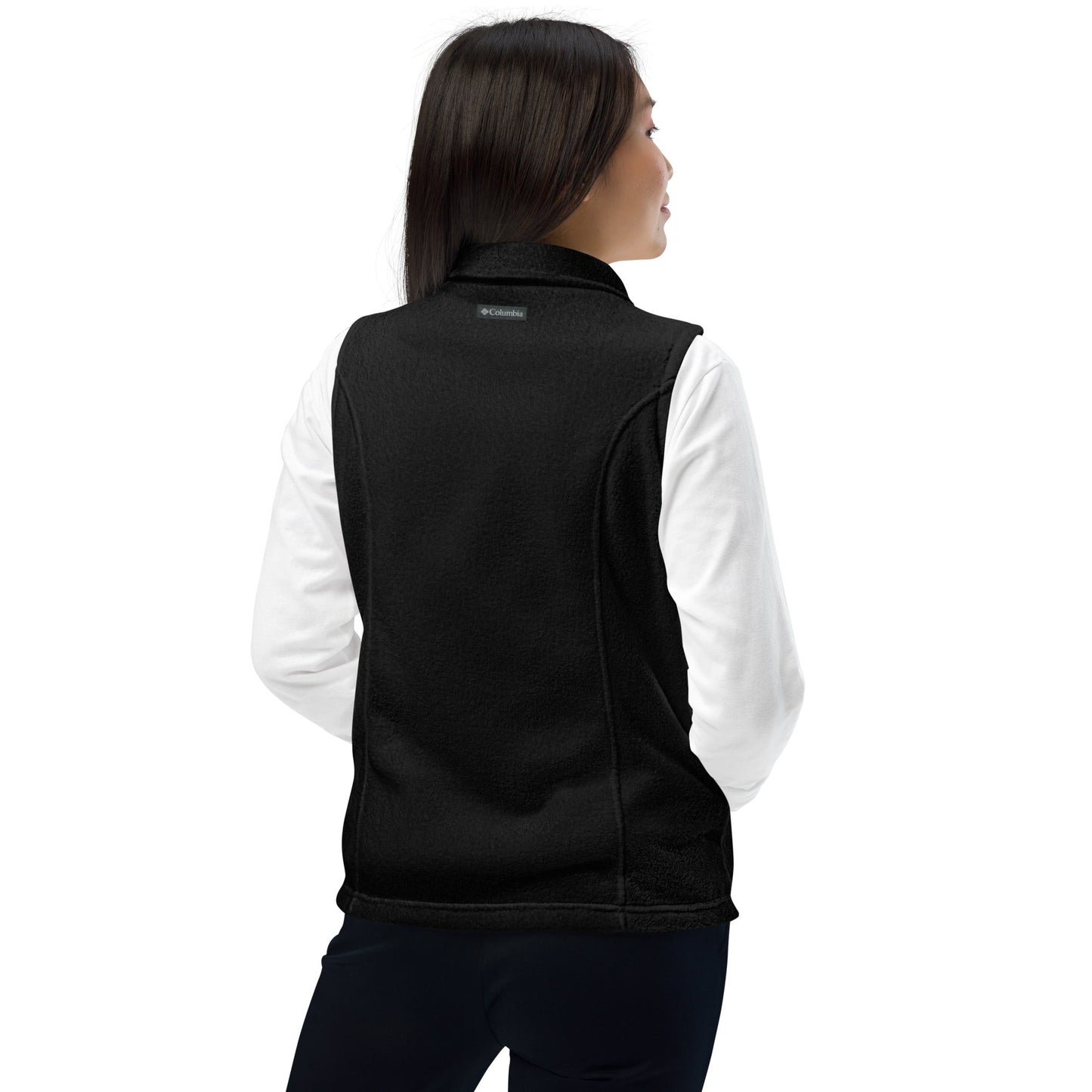 Athletes Empower Athletes - Women’s Columbia fleece vest by DarkByteGear