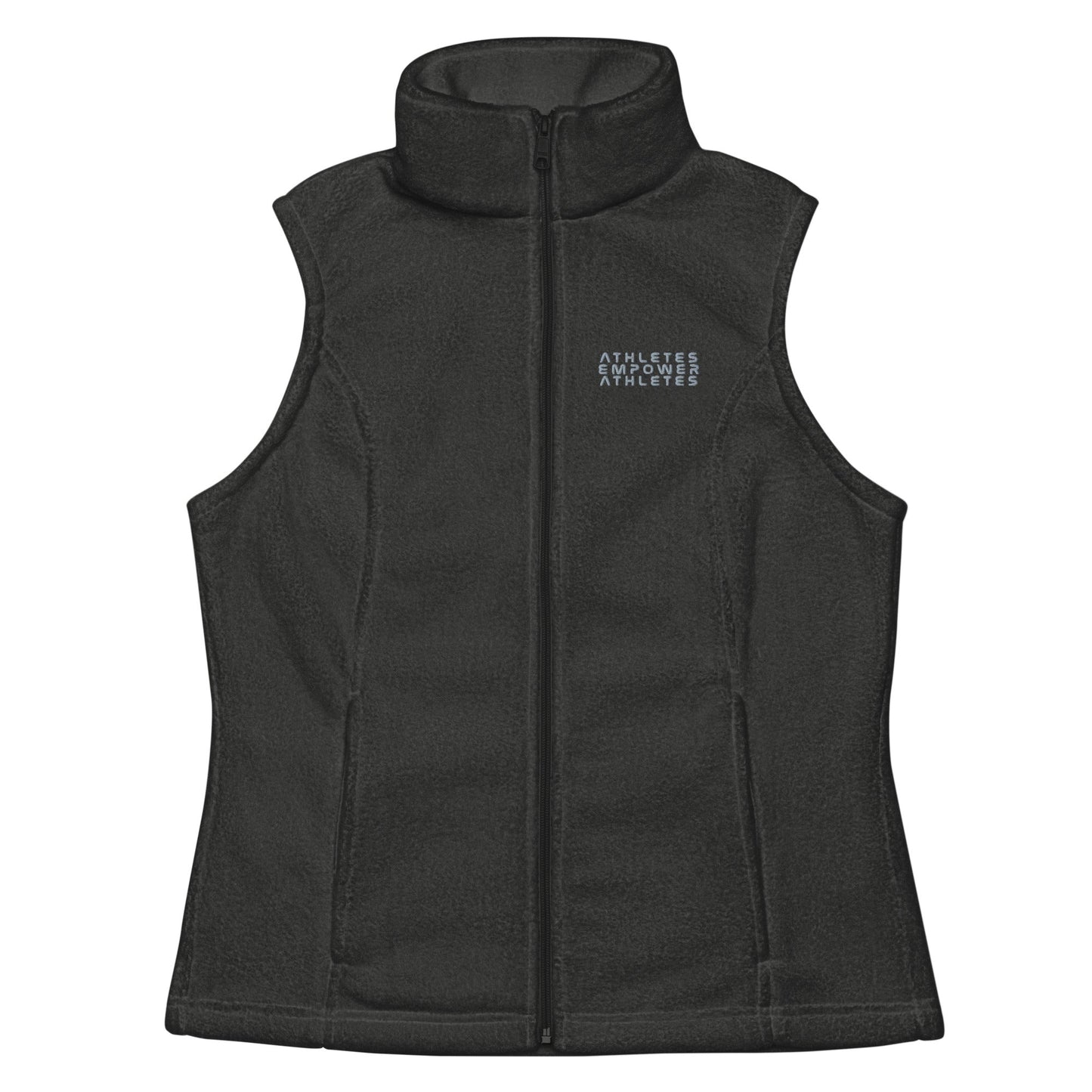 Athletes Empower Athletes - Women’s Columbia fleece vest by DarkByteGear