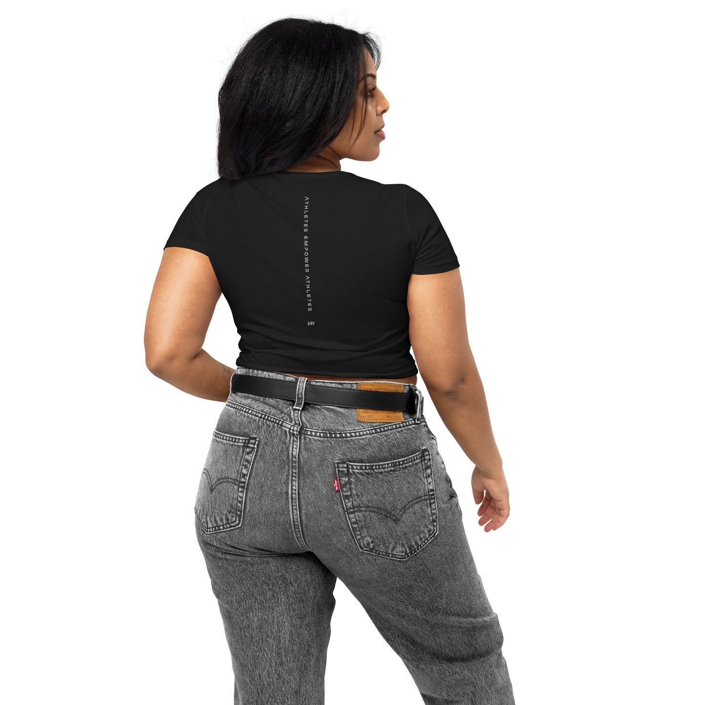 Athletes Empower Athletes - Women’s Crop Tee by DarkByteGear