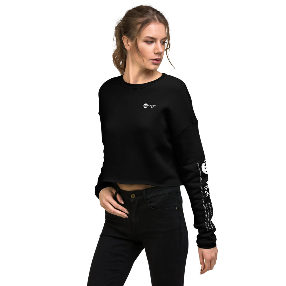 Cyber Security Red Team v2 - Crop Sweatshirt by DarkByteGear