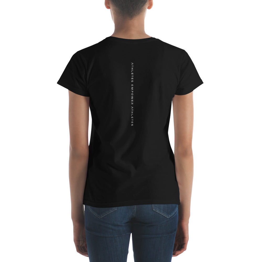 Athletes Empower Athletes - Women's short sleeve t-shirt by DarkByteGear