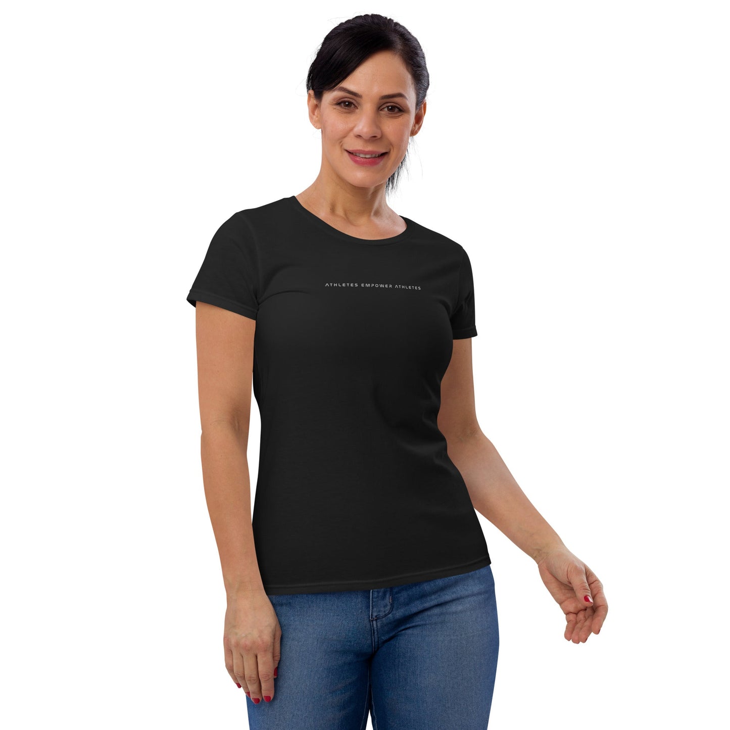 Athletes Empower Athletes - Women's short sleeve t-shirt by DarkByteGear