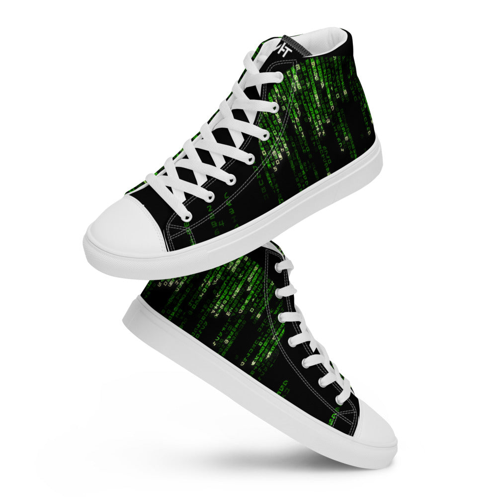 The source code - Women’s high top canvas shoes by DarkByteGear