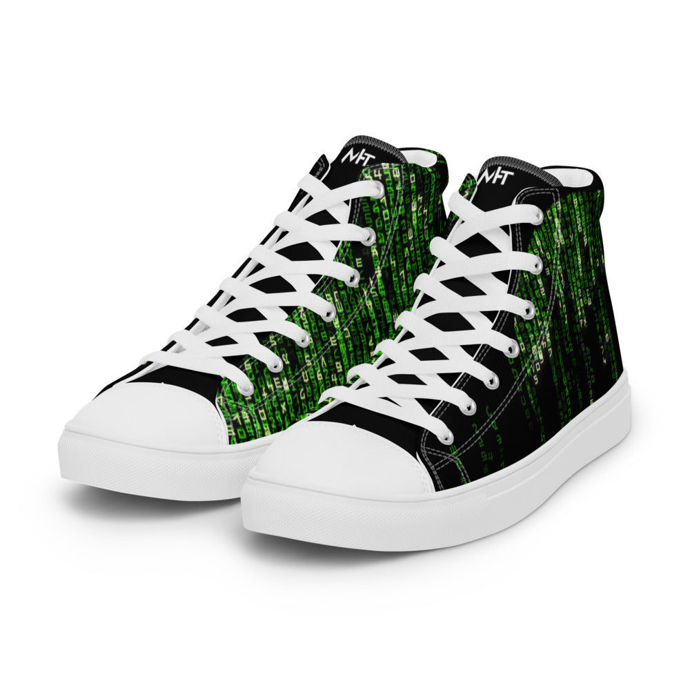The source code - Women’s high top canvas shoes by DarkByteGear