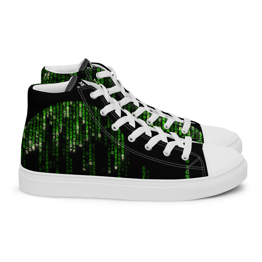 The source code - Women’s high top canvas shoes by DarkByteGear