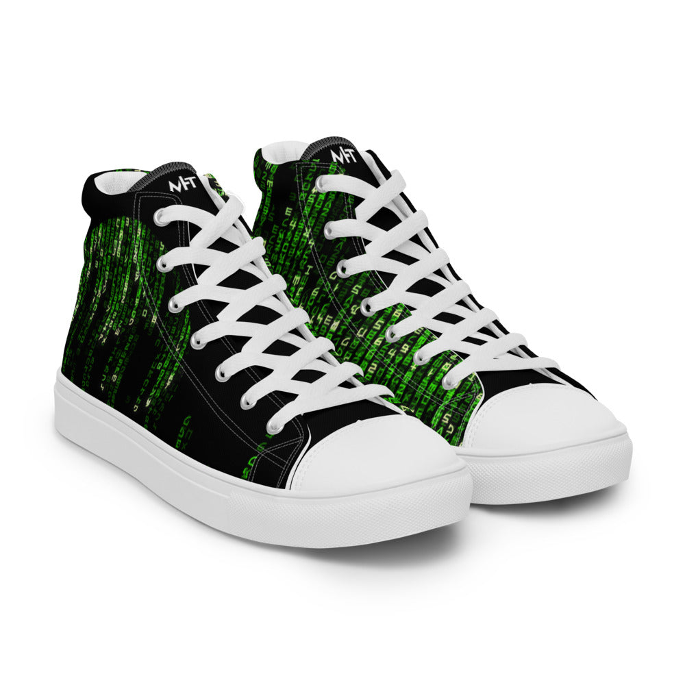 The source code - Women’s high top canvas shoes by DarkByteGear