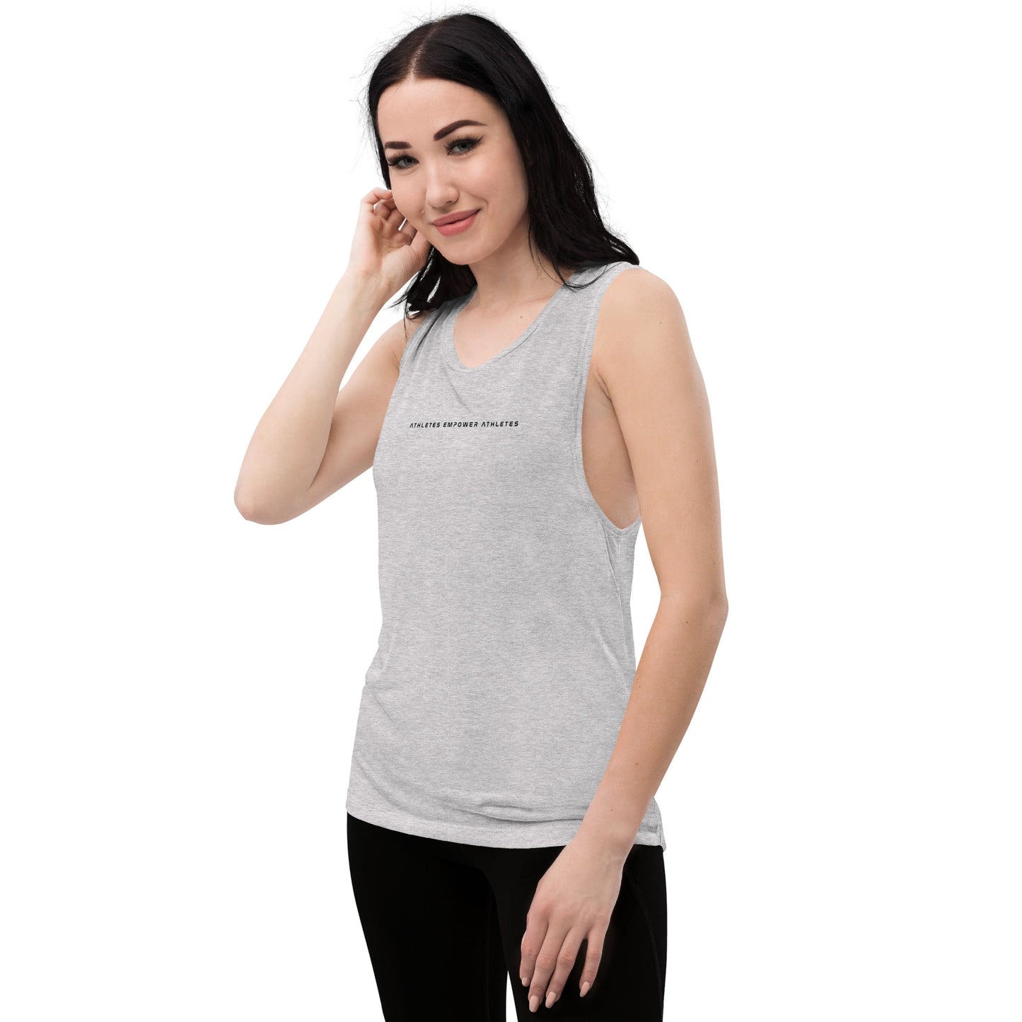 Athletes Empower Athletes - Ladies’ Muscle Tank by DarkByteGear