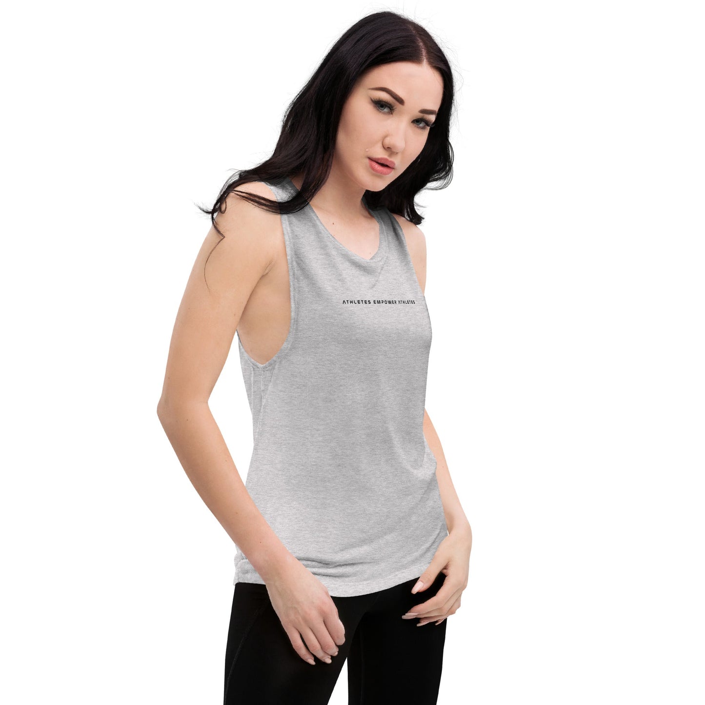 Athletes Empower Athletes - Ladies’ Muscle Tank by DarkByteGear