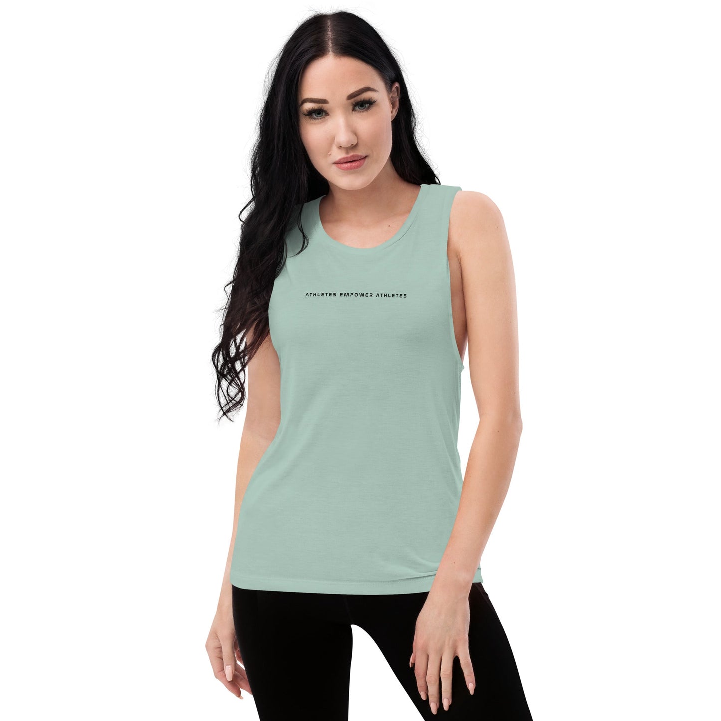 Athletes Empower Athletes - Ladies’ Muscle Tank by DarkByteGear
