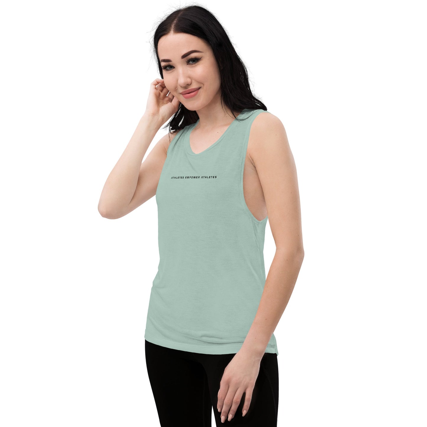 Athletes Empower Athletes - Ladies’ Muscle Tank by DarkByteGear