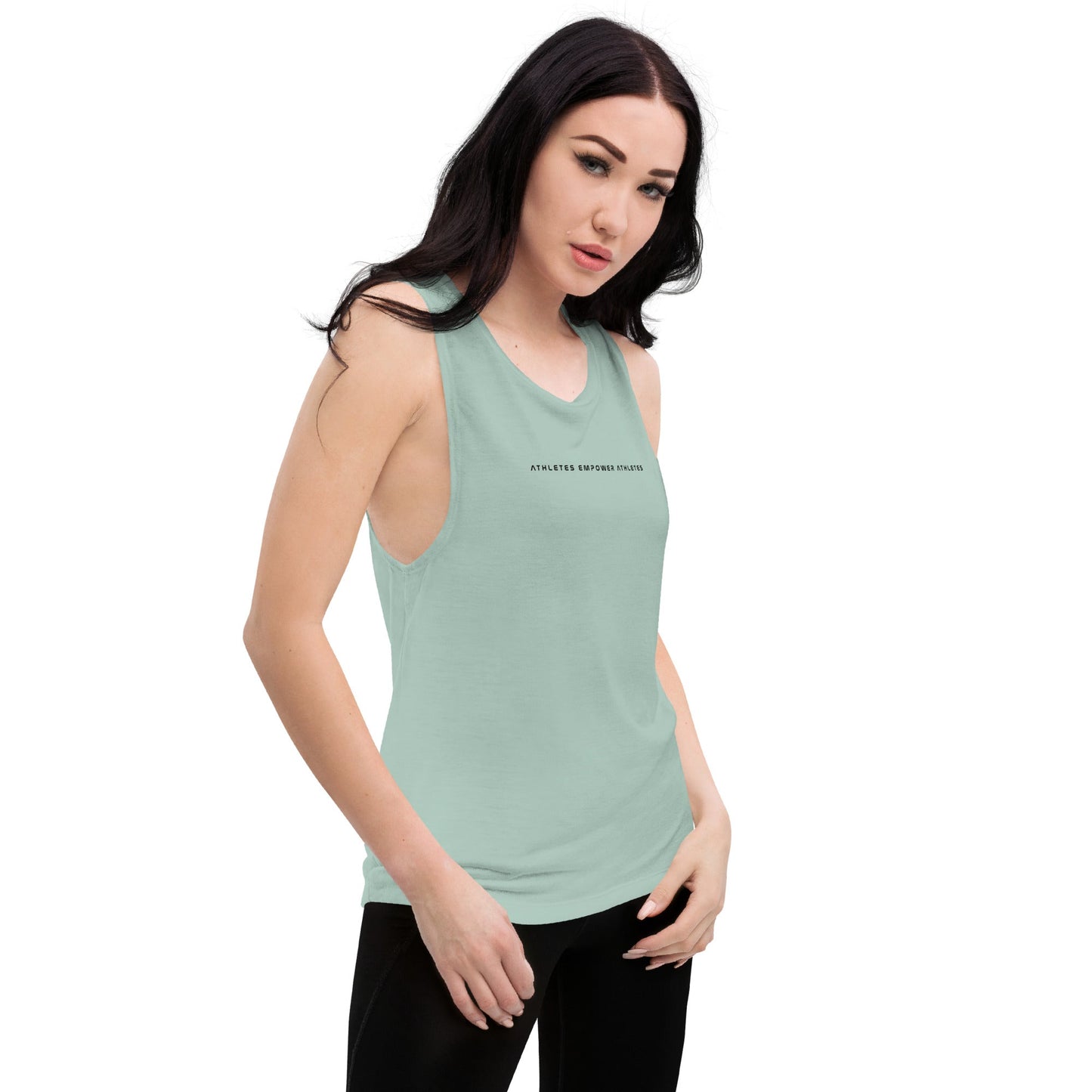 Athletes Empower Athletes - Ladies’ Muscle Tank by DarkByteGear