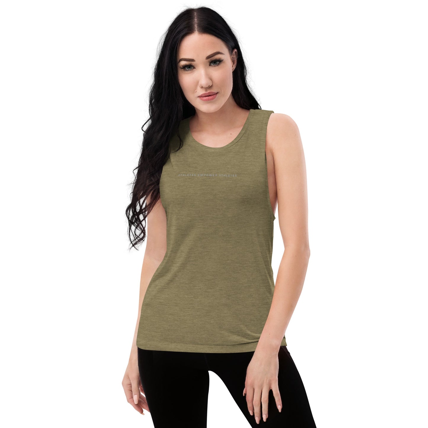 Athletes Empower Athletes - Ladies’ Muscle Tank by DarkByteGear