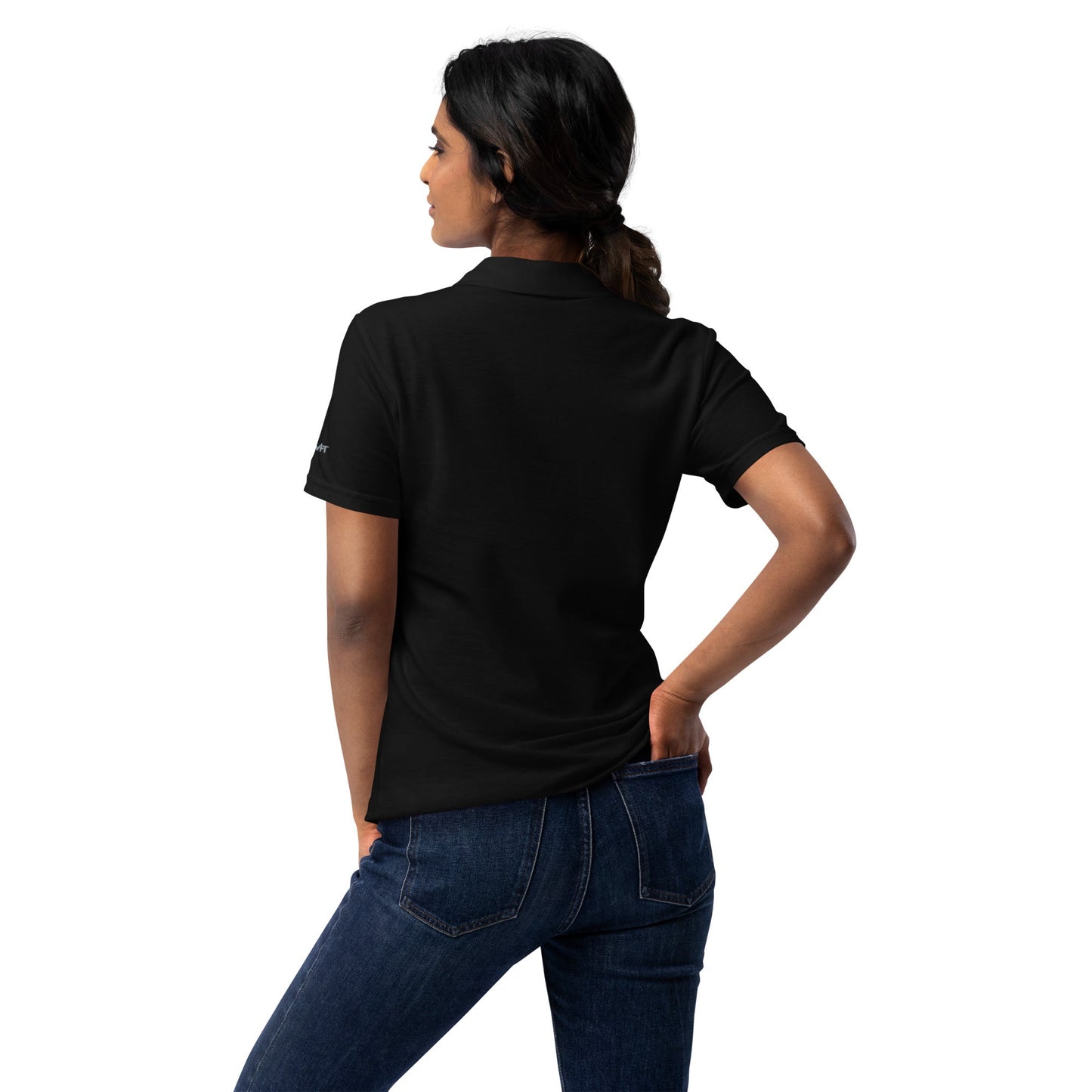 Athletes Empower Athletes - Women’s pique polo shirt by DarkByteGear