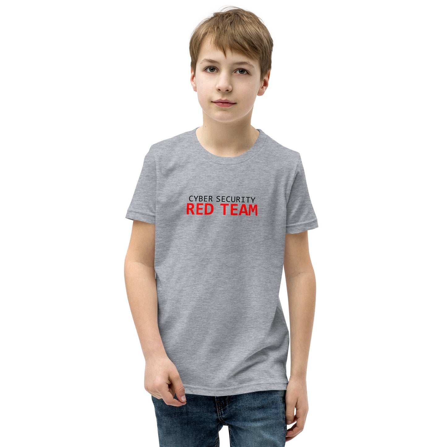 Cyber Security Red Team - Junior - Youth Short Sleeve T-Shirt by DarkByteGear