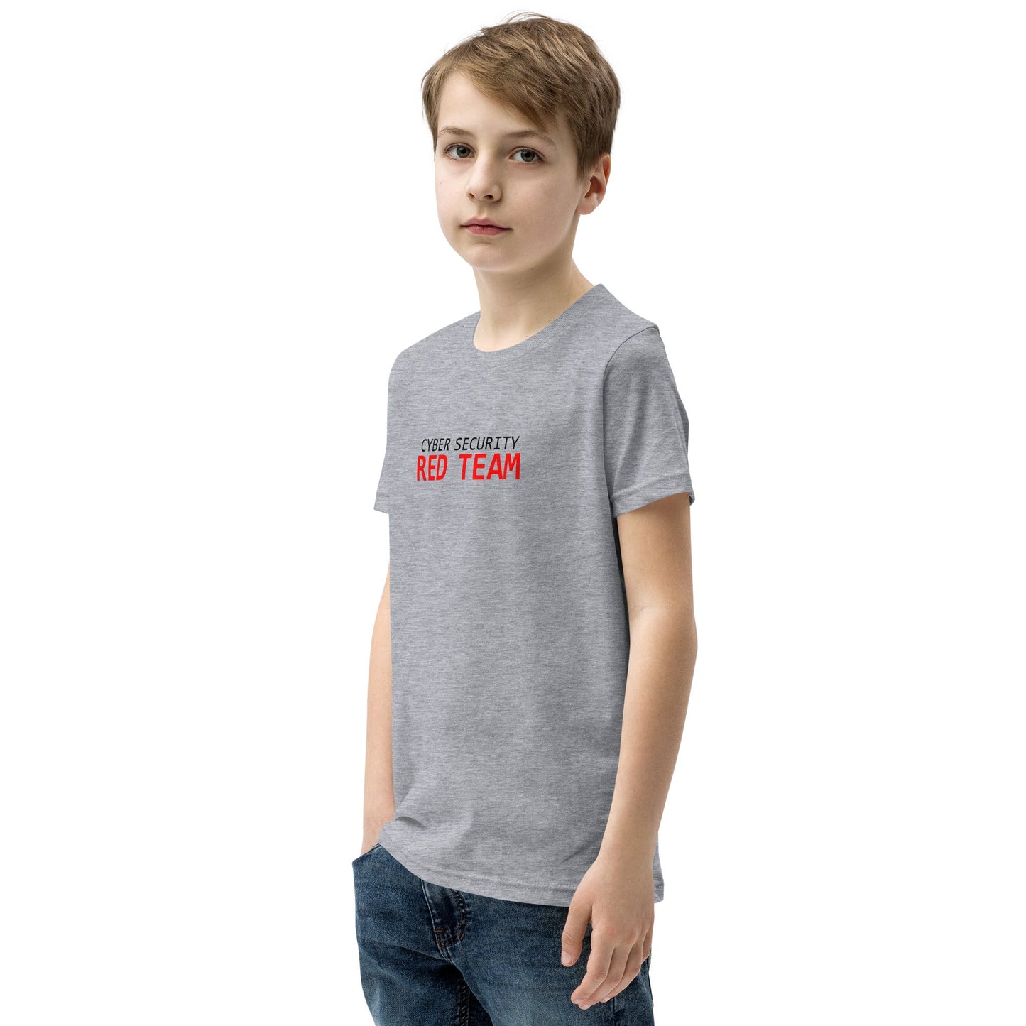 Cyber Security Red Team - Junior - Youth Short Sleeve T-Shirt by DarkByteGear