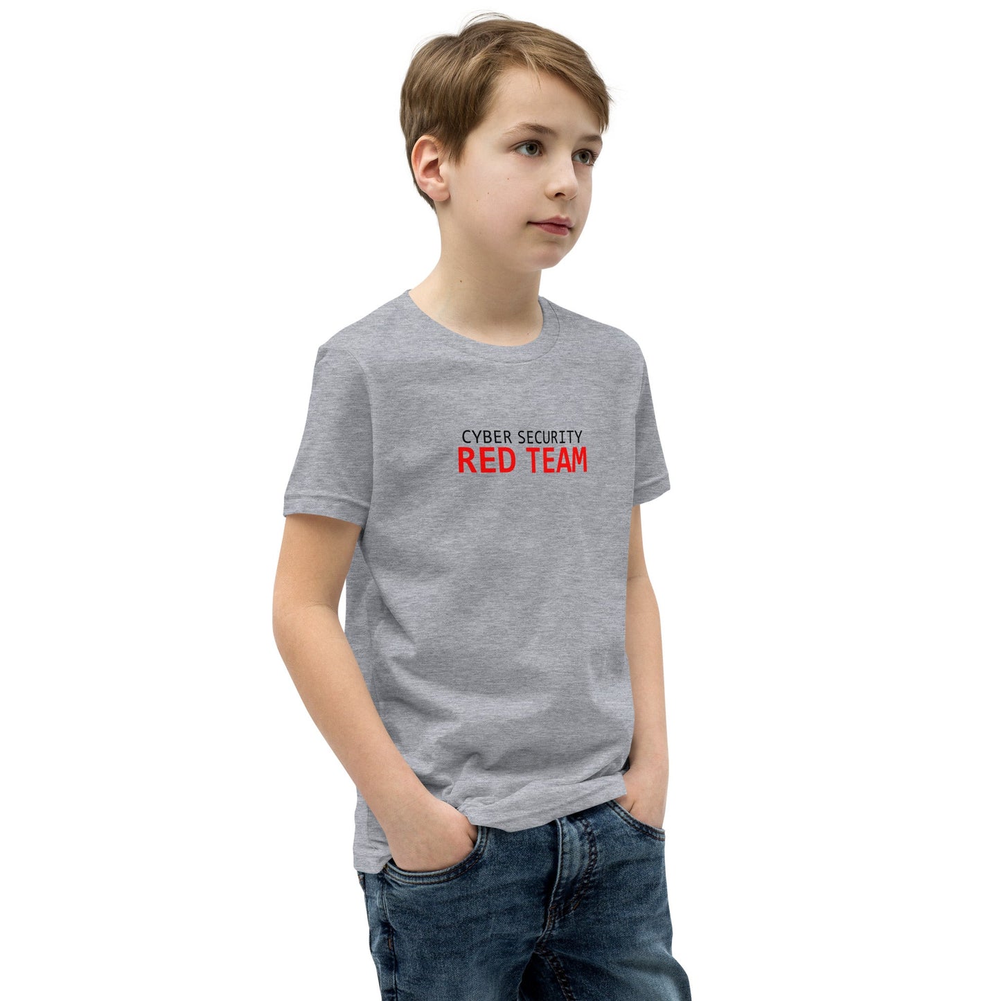 Cyber Security Red Team - Junior - Youth Short Sleeve T-Shirt by DarkByteGear