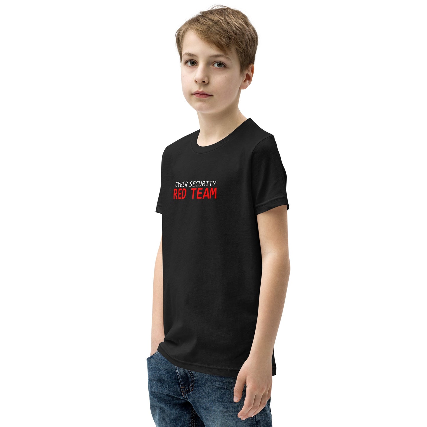 Cyber Security Red Team - Junior - Youth Short Sleeve T-Shirt by DarkByteGear