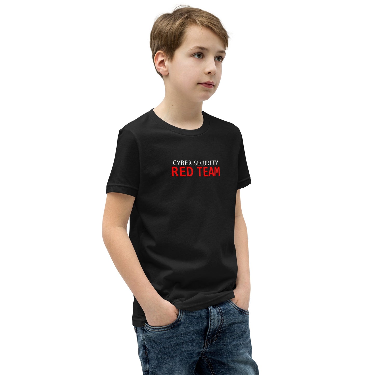 Cyber Security Red Team - Junior - Youth Short Sleeve T-Shirt by DarkByteGear