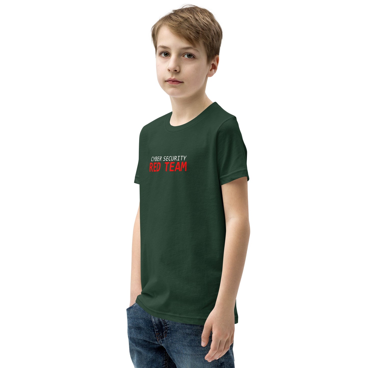 Cyber Security Red Team - Junior - Youth Short Sleeve T-Shirt by DarkByteGear